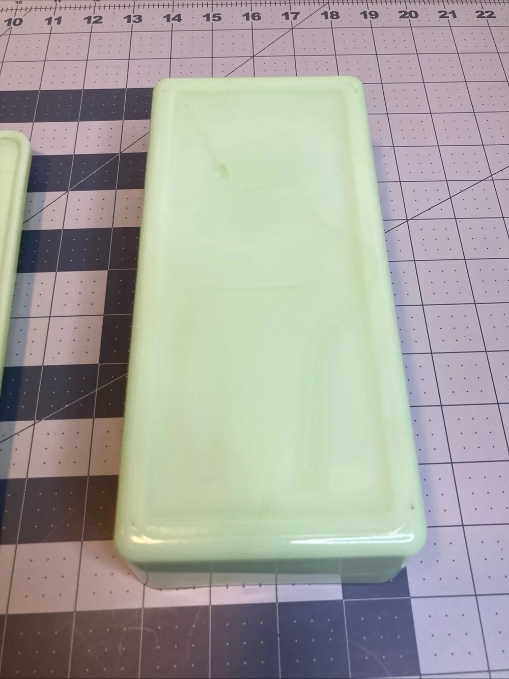 Vintage Jadeite Jeanette Green Urainium Glass 8